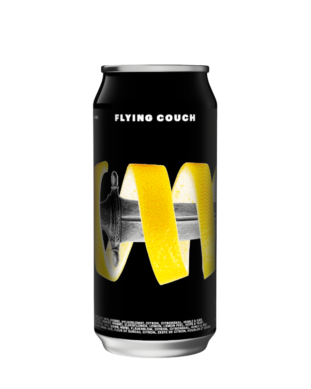 Gose - Stressed Depressed Lemon Zest - Flying Couch Brewing