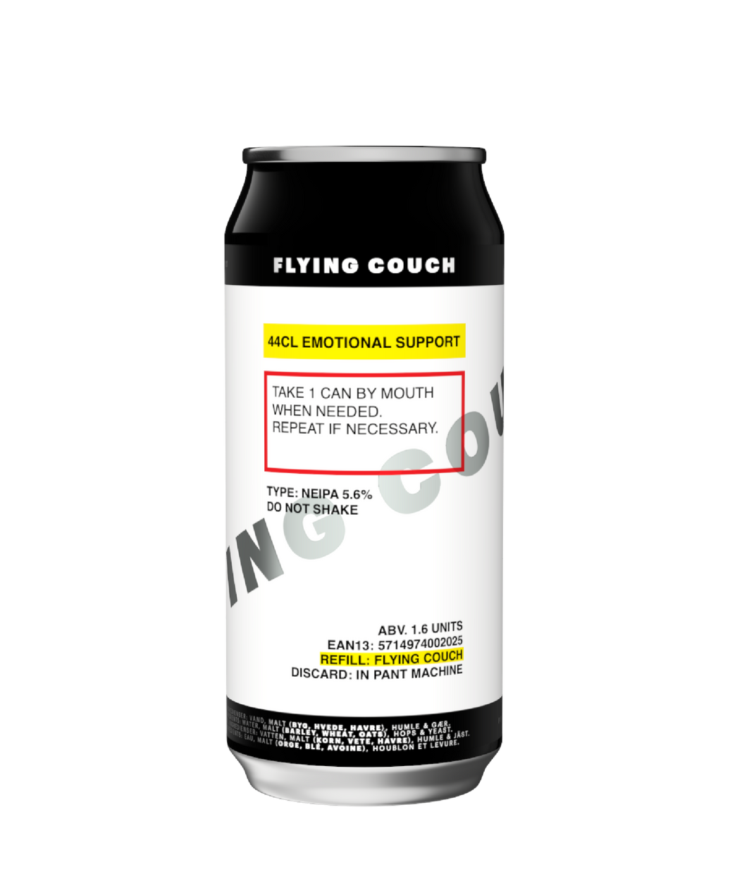 IPA - Emotional Support - Flying Couch Brewing