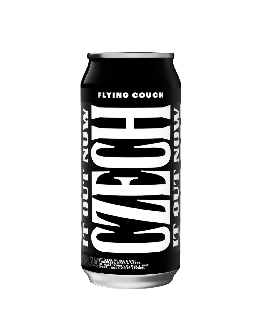 Chezch It Out Now er en tjekkisk lager med Gyrup-malt – craft beer fra Flying Couch I 44cl dåse.