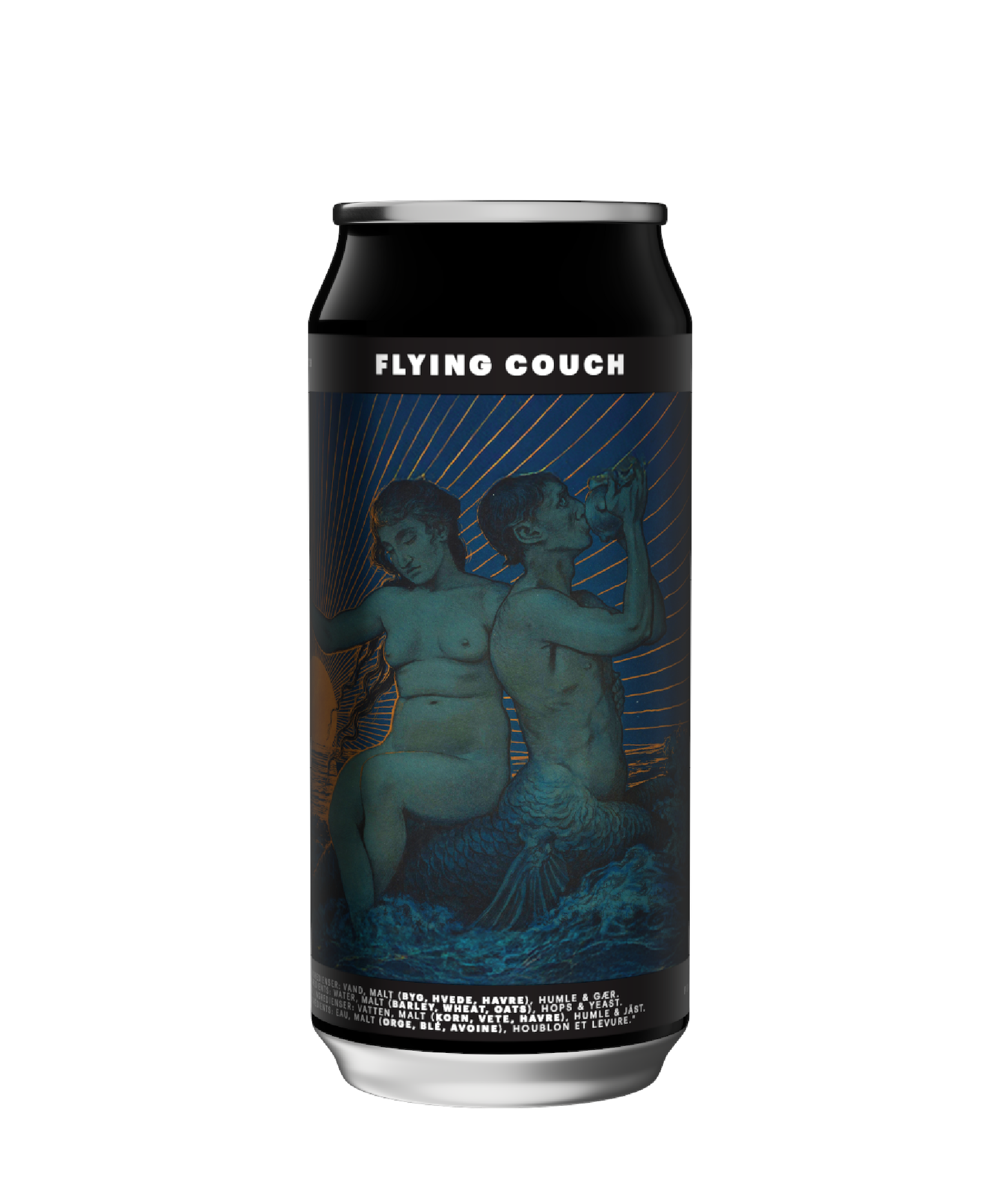 Bottle of Wort’er er juicy og hazy New England IPA – craft beer fra Flying Couch i 44cl dåse.