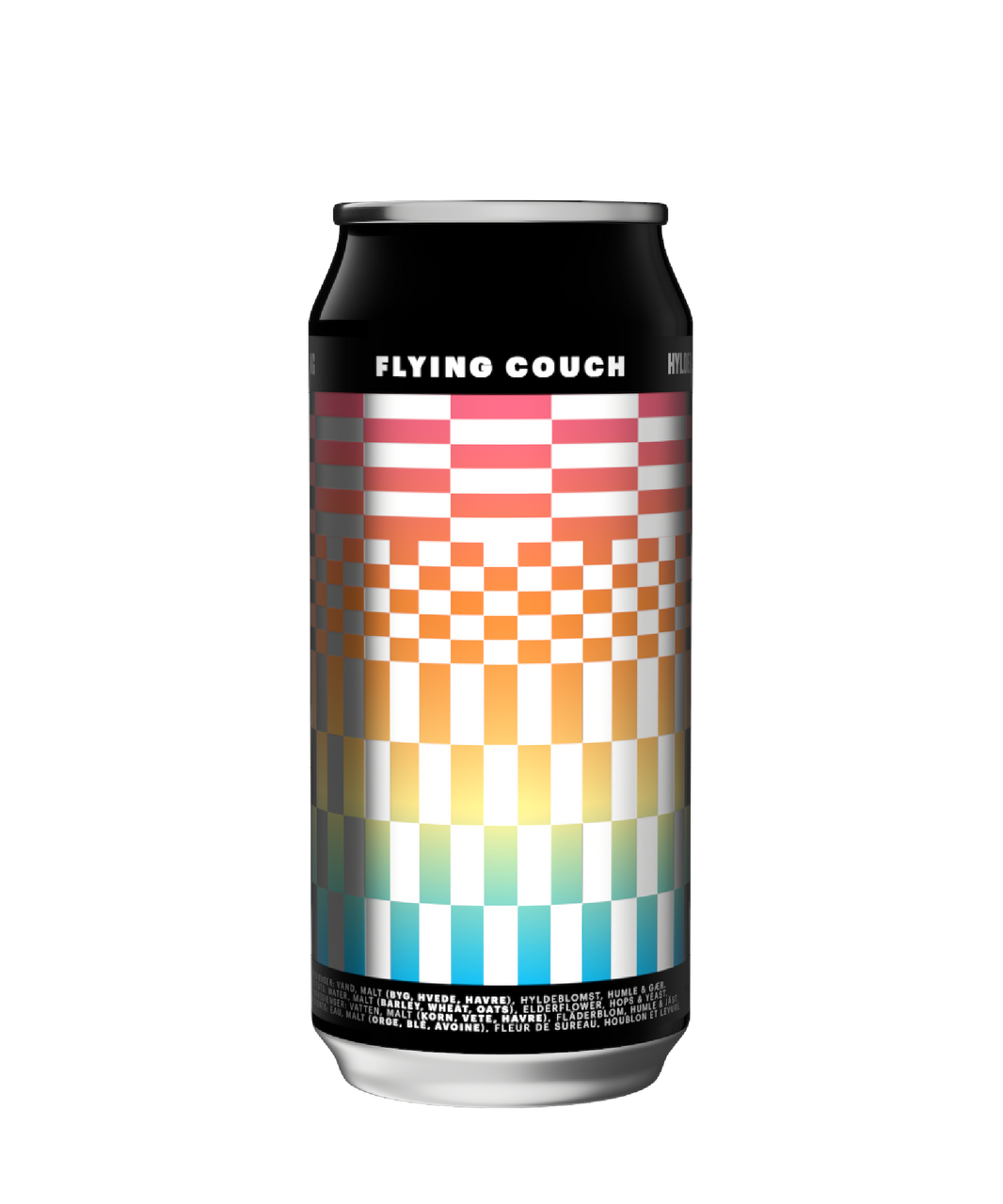 Ale Night Long, Session New England IPA i 44 cl dåse fra Flying Couch Mikrobryggeri i København Nordvest.