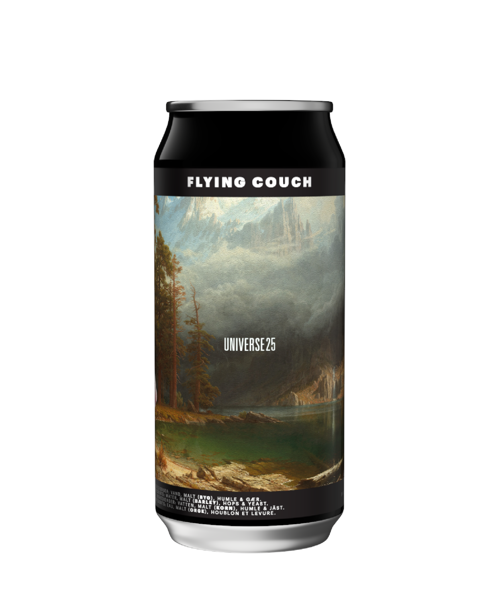 Universe 25 er sprød og bitter West Coast IPA – craft beer fra Flying Couch i 44cl dåse. 