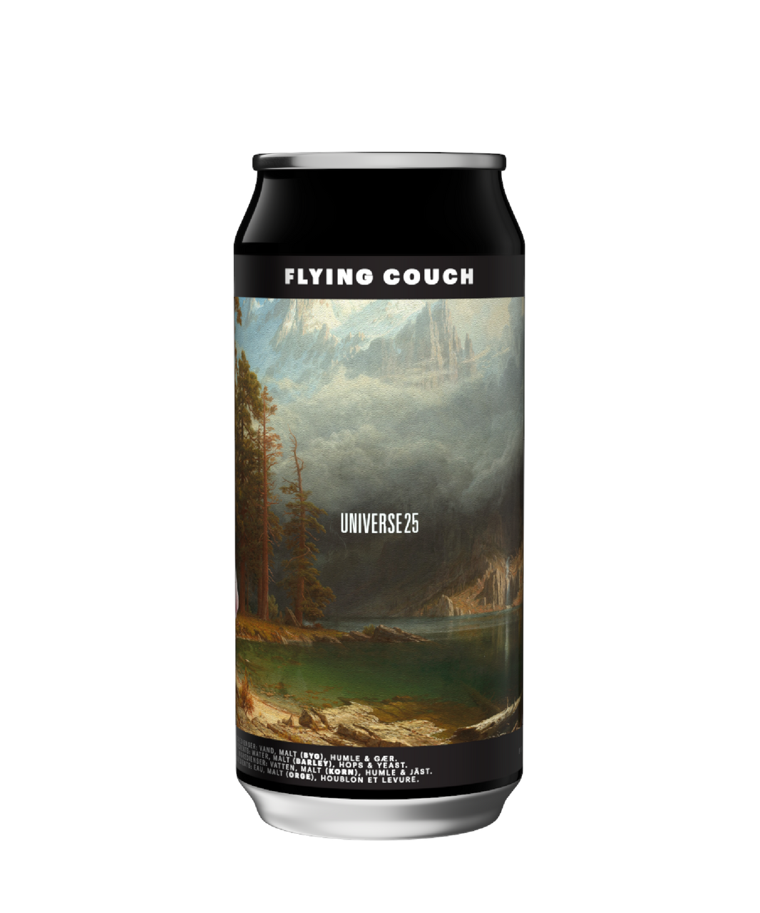 Universe 25 er sprød og bitter West Coast IPA – craft beer fra Flying Couch i 44cl dåse. 